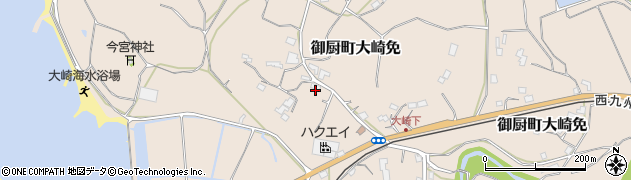 長崎県松浦市御厨町大崎免448周辺の地図