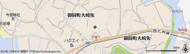 長崎県松浦市御厨町大崎免周辺の地図