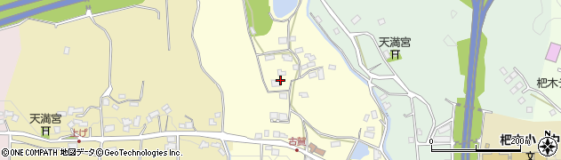 福岡県朝倉市杷木古賀1544周辺の地図