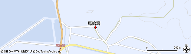 佐賀県伊万里市波多津町馬蛤潟122-1周辺の地図