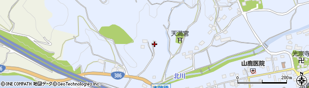 福岡県朝倉市杷木志波5794周辺の地図