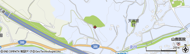福岡県朝倉市杷木志波5762周辺の地図