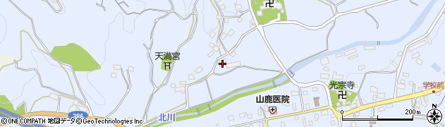 福岡県朝倉市杷木志波5131周辺の地図
