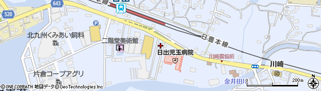 大分合同新聞　川崎プレスセンター周辺の地図