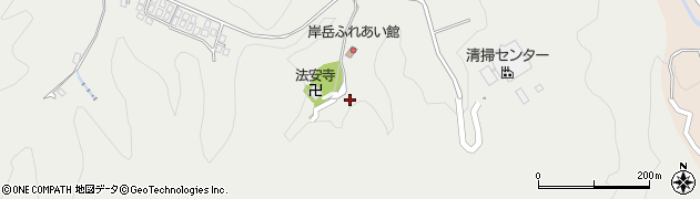 佐賀県唐津市北波多岸山445周辺の地図