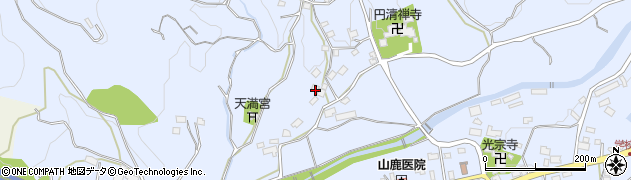 福岡県朝倉市杷木志波5707周辺の地図