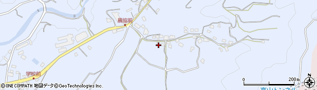 福岡県朝倉市杷木志波1250周辺の地図