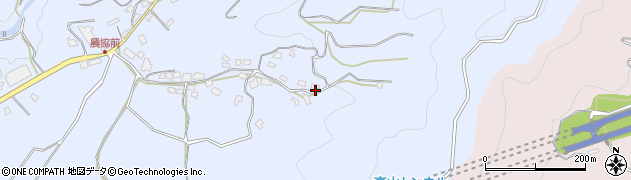 福岡県朝倉市杷木志波1177周辺の地図