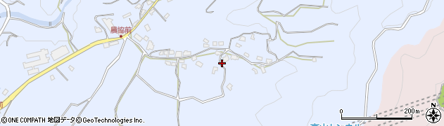 福岡県朝倉市杷木志波1056周辺の地図