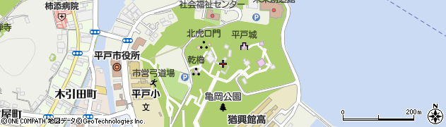 亀岡神社周辺の地図