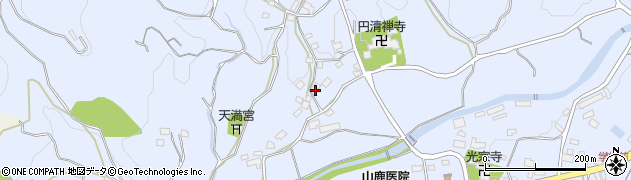 福岡県朝倉市杷木志波5713周辺の地図