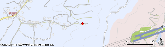 福岡県朝倉市杷木志波1160周辺の地図