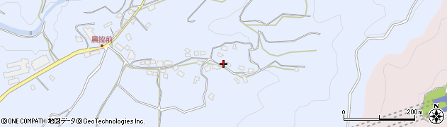 福岡県朝倉市杷木志波1184周辺の地図