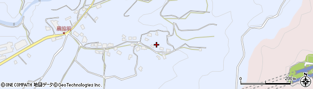 福岡県朝倉市杷木志波1189周辺の地図