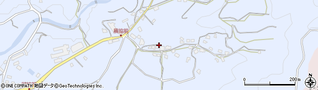 福岡県朝倉市杷木志波1233周辺の地図