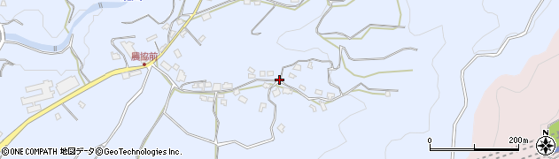 福岡県朝倉市杷木志波1208周辺の地図