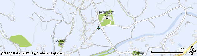 福岡県朝倉市杷木志波5658周辺の地図