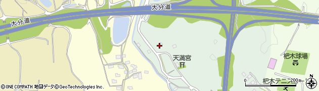 福岡県朝倉市杷木寒水344周辺の地図