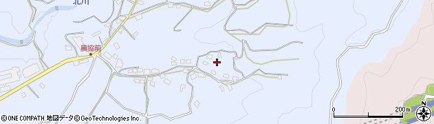 福岡県朝倉市杷木志波1187周辺の地図