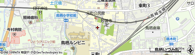 佐賀県鳥栖市元町1108周辺の地図