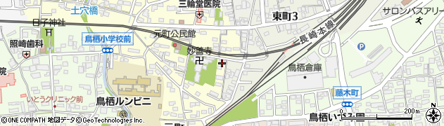 佐賀県鳥栖市元町1051周辺の地図