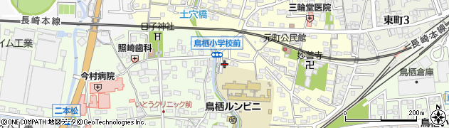 佐賀県鳥栖市元町1173周辺の地図