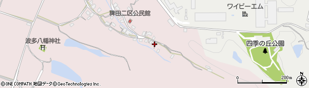 佐賀県唐津市北波多稗田1972周辺の地図