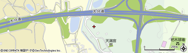 福岡県朝倉市杷木寒水375周辺の地図