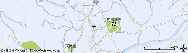 福岡県朝倉市杷木志波5677周辺の地図