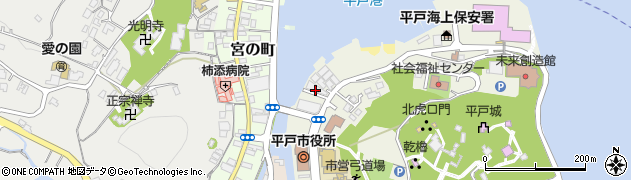 ドコモネオ平戸店周辺の地図