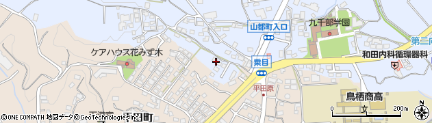 佐賀県鳥栖市山浦町1412-6周辺の地図