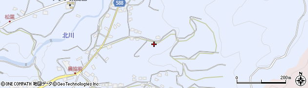 福岡県朝倉市杷木志波1445周辺の地図