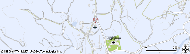 福岡県朝倉市杷木志波5644周辺の地図