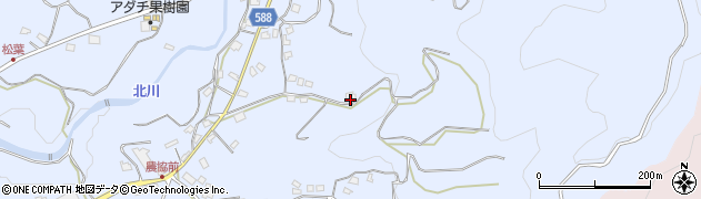 福岡県朝倉市杷木志波1454周辺の地図