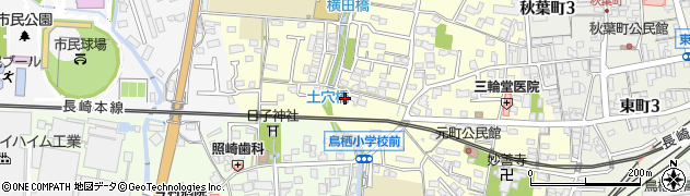 佐賀県鳥栖市元町1187周辺の地図