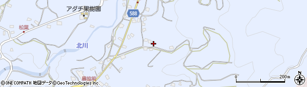 福岡県朝倉市杷木志波1460周辺の地図