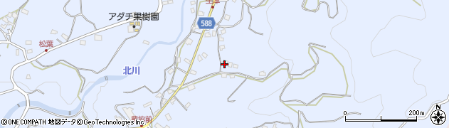 福岡県朝倉市杷木志波1464周辺の地図