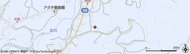 福岡県朝倉市杷木志波1482周辺の地図