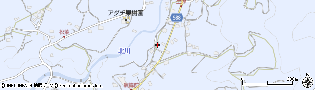 福岡県朝倉市杷木志波1650周辺の地図