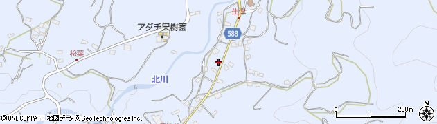 福岡県朝倉市杷木志波1652周辺の地図