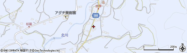福岡県朝倉市杷木志波1653周辺の地図
