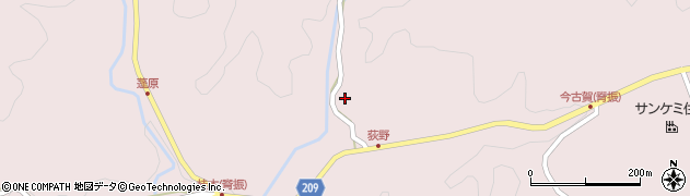 佐賀県神埼市脊振町鹿路2408周辺の地図