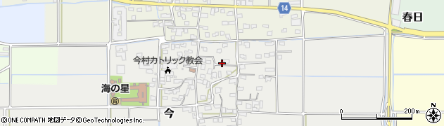 福岡県大刀洗町（三井郡）今周辺の地図