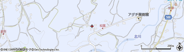 福岡県朝倉市杷木志波4538周辺の地図