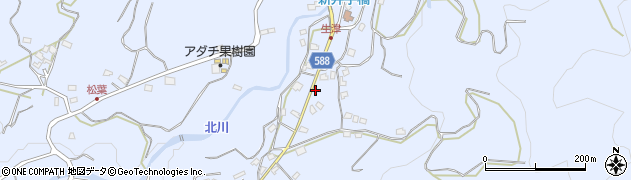 福岡県朝倉市杷木志波1647周辺の地図