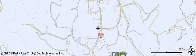 福岡県朝倉市杷木志波5636周辺の地図