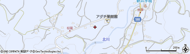 福岡県朝倉市杷木志波4508周辺の地図
