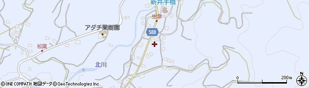 福岡県朝倉市杷木志波1476周辺の地図