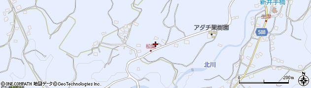 福岡県朝倉市杷木志波4520周辺の地図