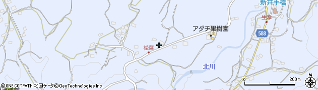福岡県朝倉市杷木志波4517周辺の地図